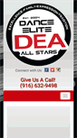 Mobile Screenshot of danceeliteallstars.com